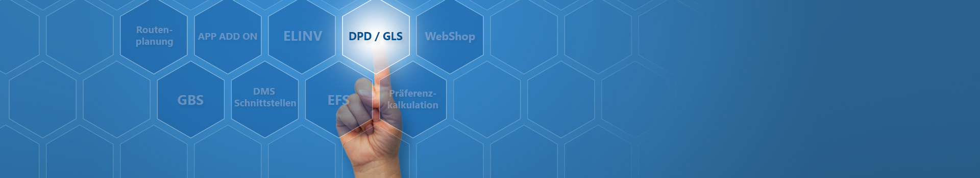 Header-Banner_ADDON-Modul_DPD-GLS | TimeLine Financials